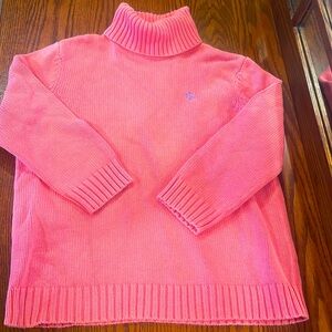 Vintage Ralph Lauren 100% cotton Turtleneck 3/4 lengths sleeves